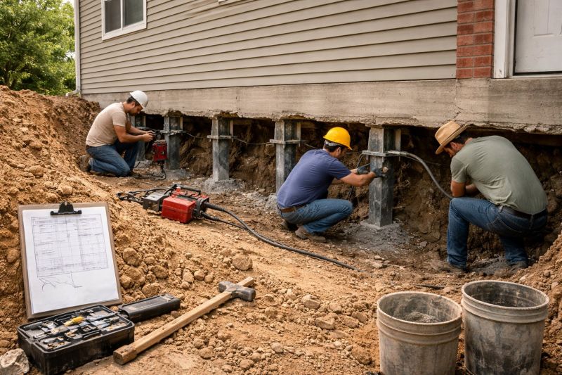 Foundation Repair in Beckley, WV