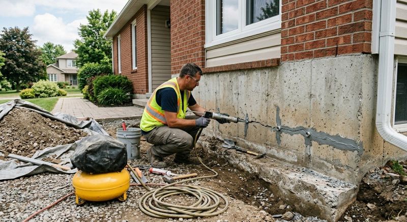 Basement Foundation Repair in Hinton, WV
