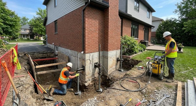 Basement Underpinning in Beckley, WV