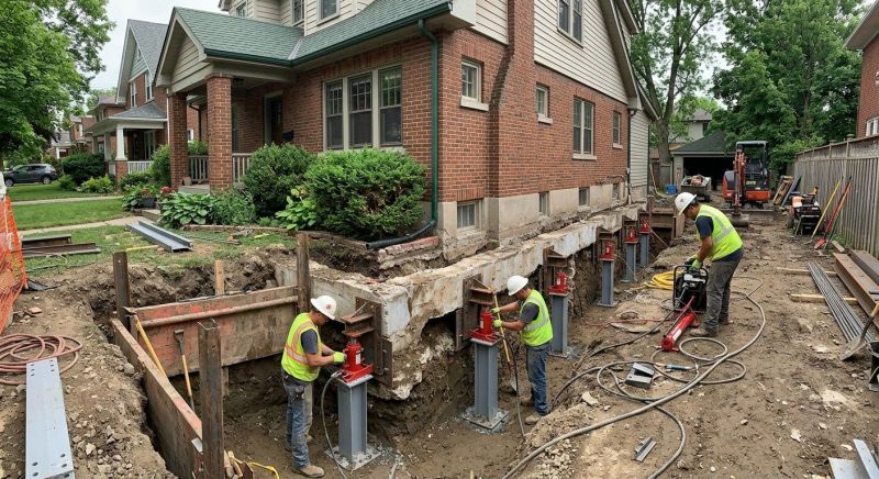 Basement Underpinning in Beckley, WV