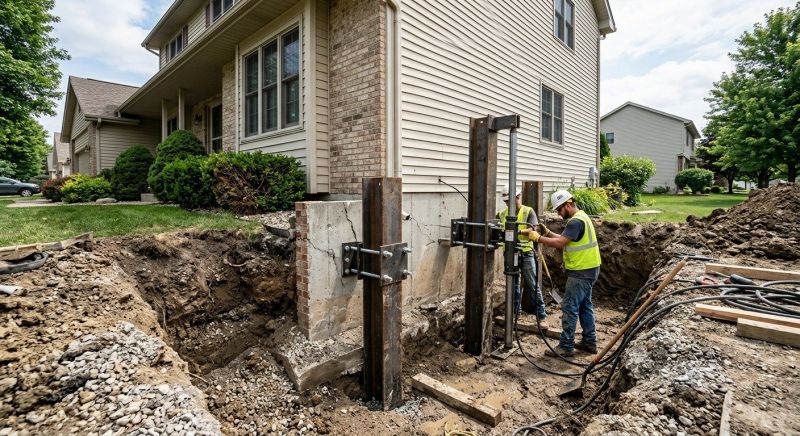 Basement Underpinning in Beckley, WV