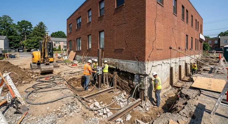 Building Foundation Repair in Beaver, WV