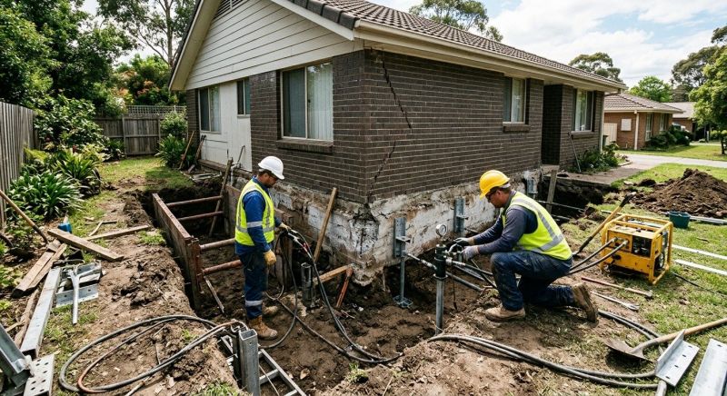 Building Foundation Repair in Hinton, WV