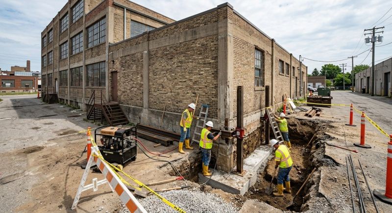 Building Foundation Repair in Beckley, WV