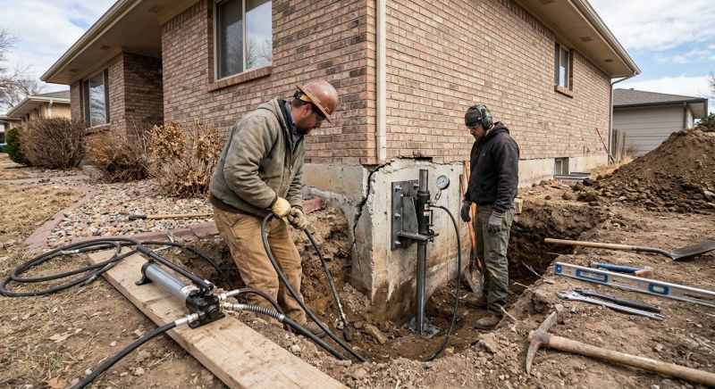 Building Foundation Repair in Pineville, WV