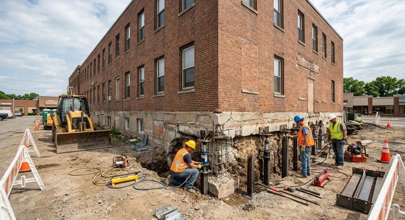 Commercial Foundation Repair in Beckley, WV