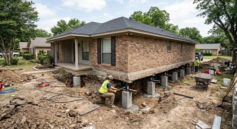 Concrete Foundation Leveling in Fayetteville, WV