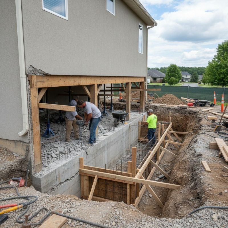 Concrete Foundation Repair in Hinton, WV