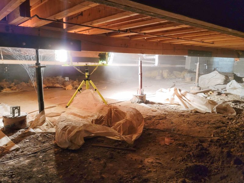 Crawlspace Foundation Repair in Fayetteville, WV
