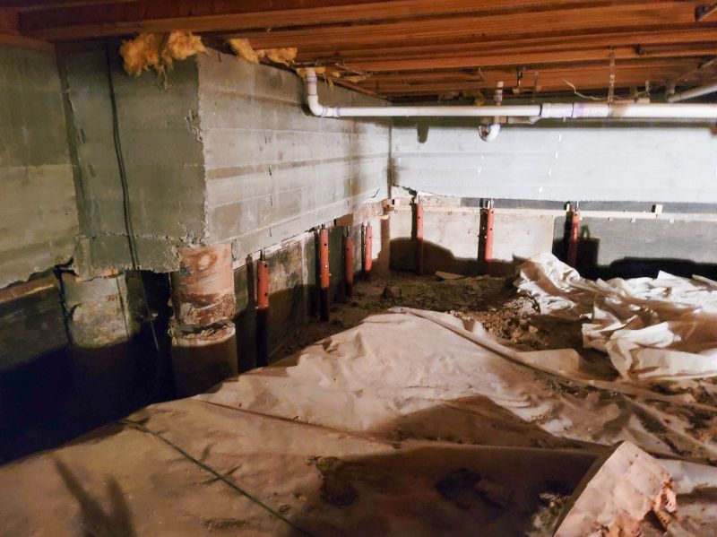 Crawlspace Foundation Repair in Fayetteville, WV