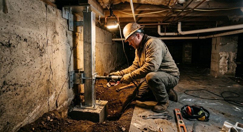 Crawlspace Foundation Repair in Beckley, WV