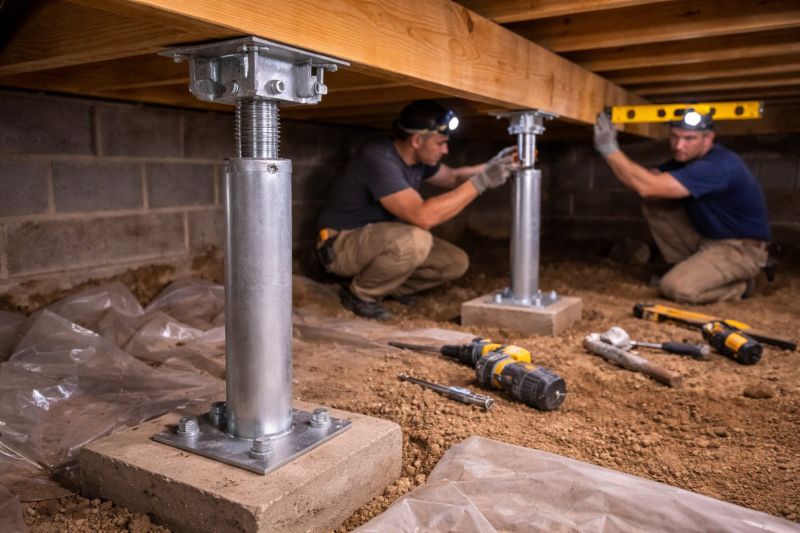Crawlspace Structural Repair in Beckley, WV