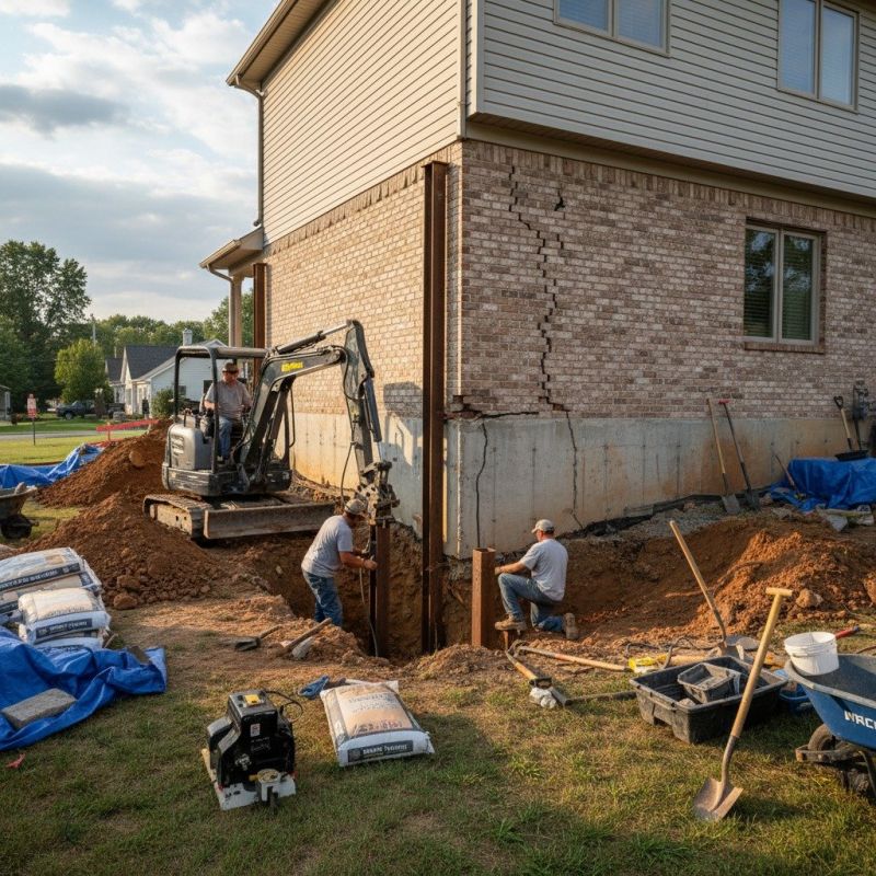 Crawlspace Structural Repair in Beckley, WV