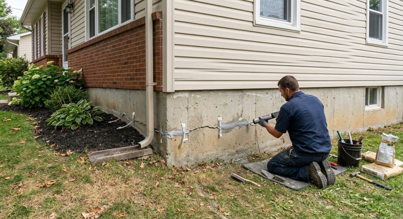 Foundation Cracks Repair in Beckley, WV