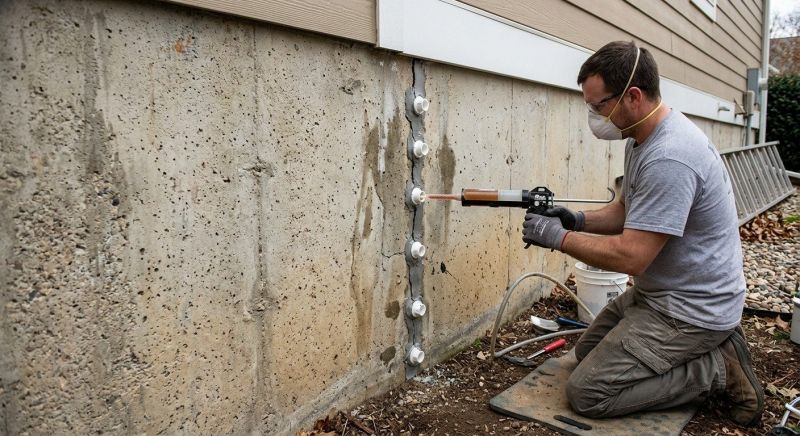 Foundation Cracks Repair in Beckley, WV