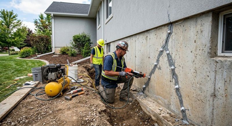 Foundation Damage Repair in Raleigh County, WV
