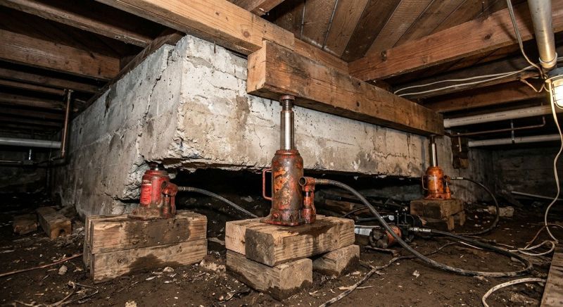 Foundation Jacking in Beaver, WV