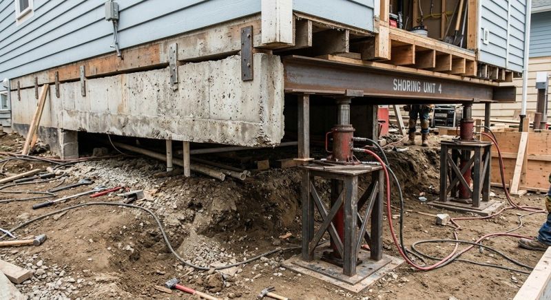 Foundation Jacking in Coal City, WV