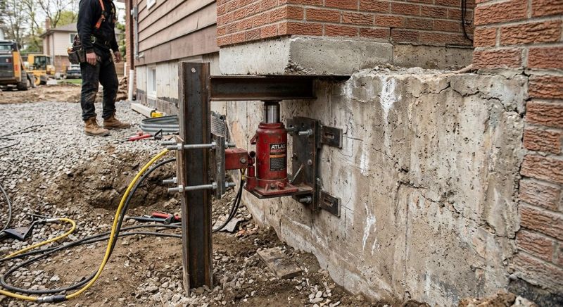 Foundation Jacking in Coal City, WV