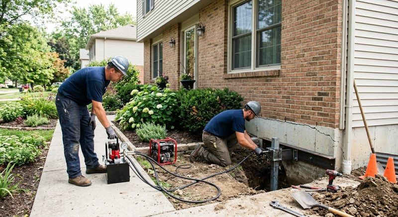 Foundation Jacking in Hinton, WV