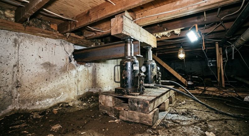 Foundation Jacking in Beckley, WV