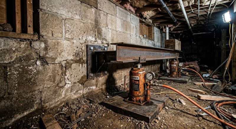 Foundation Jacking in Raleigh County, WV