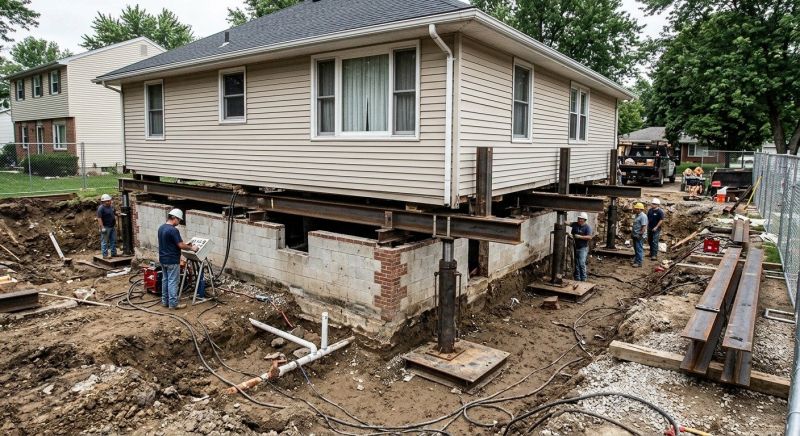 Foundation Lifting in Beaver, WV