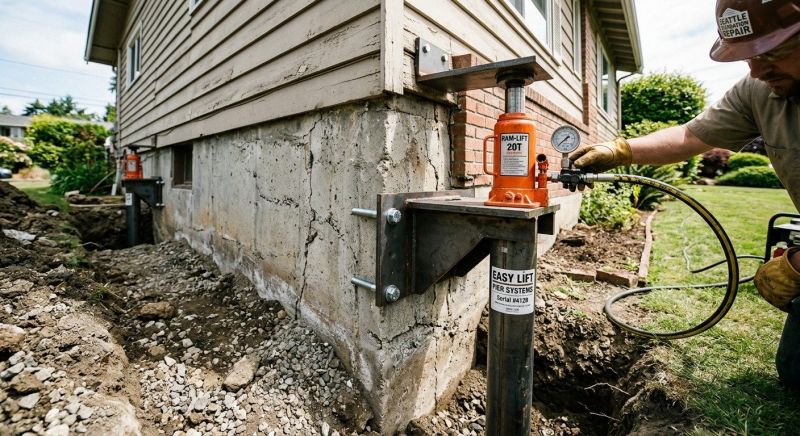 Foundation Lifting in Beckley, WV