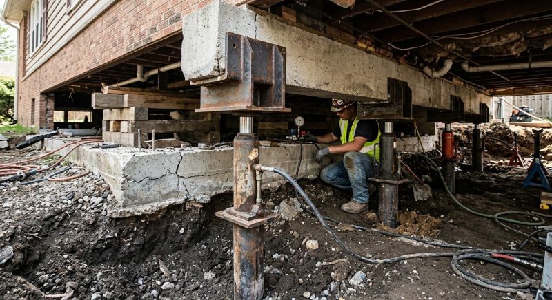 Foundation Lifting in Beckley, WV
