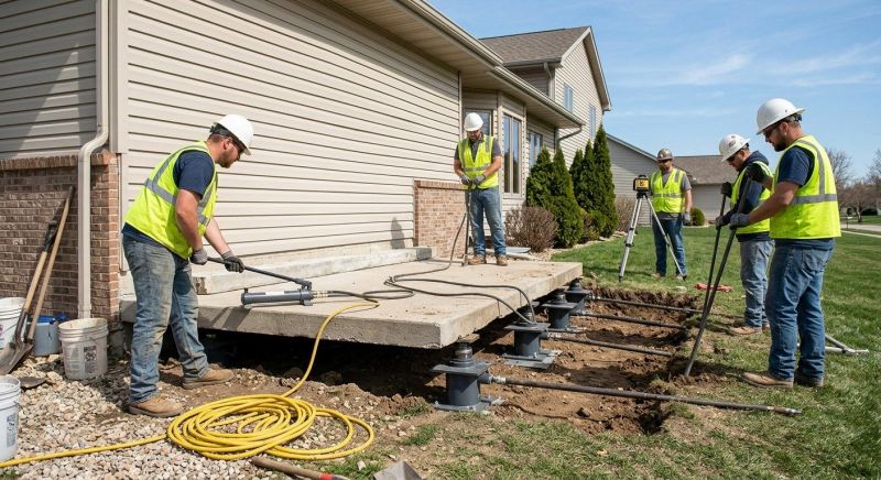 Foundation Lifting in Beckley, WV