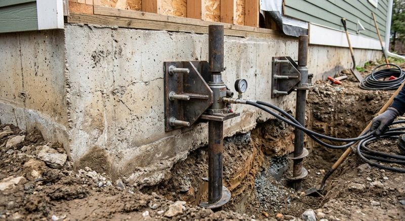 Foundation Pier Leveling in Beckley, WV