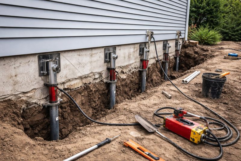 Foundation Pier Repair in Beckley, WV