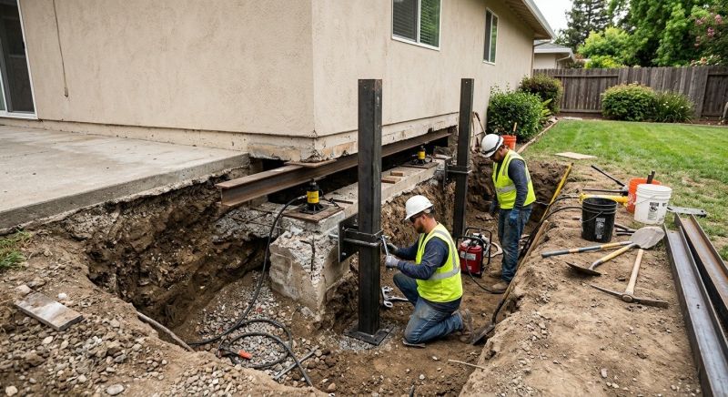 Foundation Pier Repair in Beckley, WV
