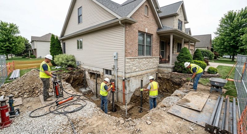 Foundation Renovation in Beckley, WV