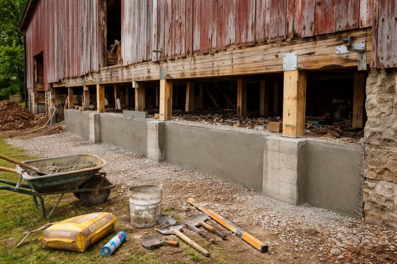 Foundation Renovation in Beckley, WV