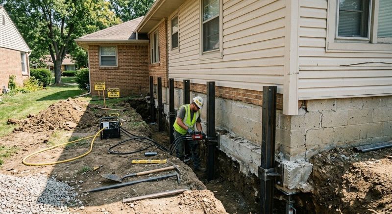 Foundation Renovation in Beckley, WV