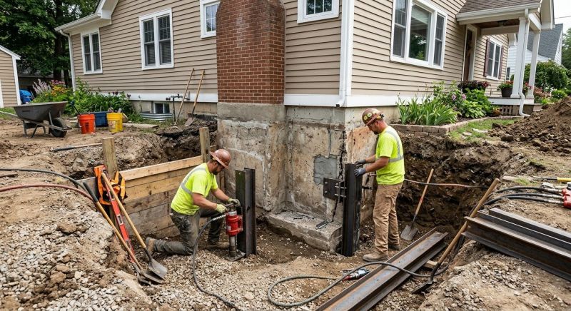 Foundation Repair in Fayetteville, WV