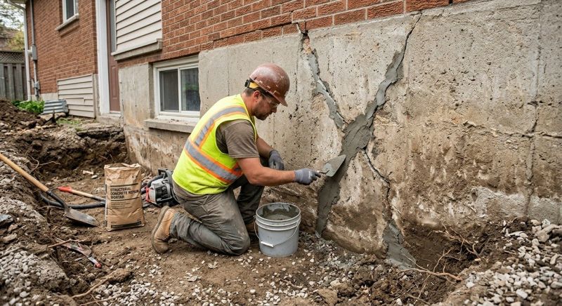 Foundation Repair in Hinton, WV