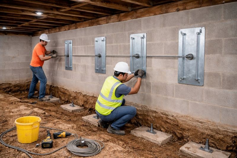 Foundation Stabilizing in Coal City, WV