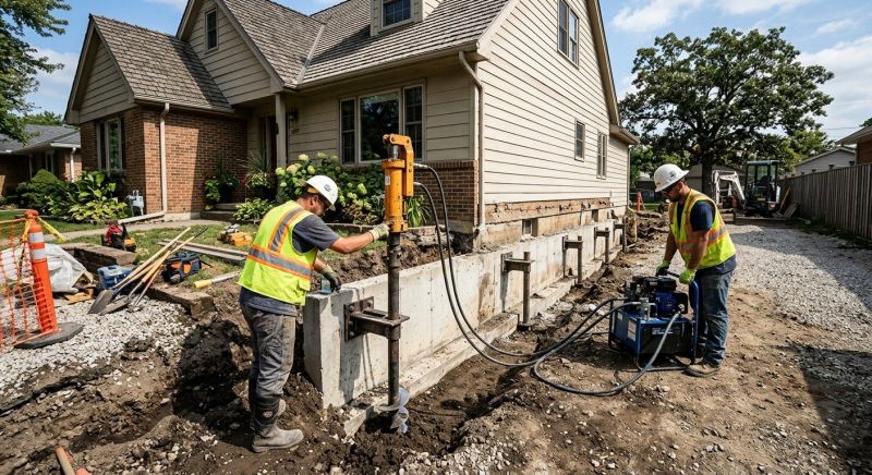Foundation Stabilizing in Beckley, WV