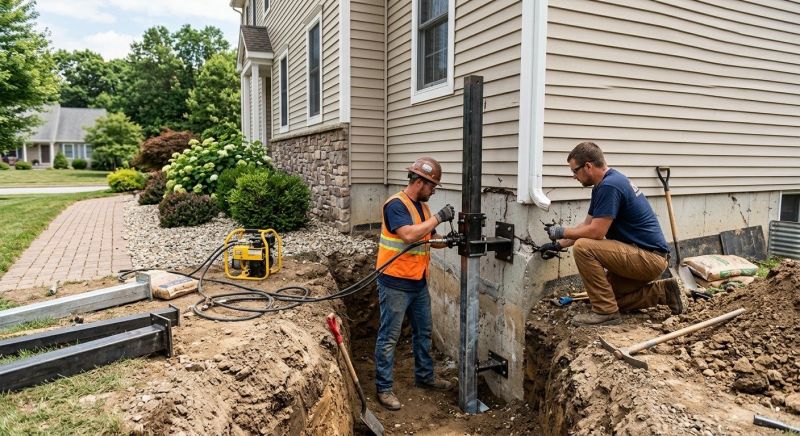 Foundation Stabilizing in Pineville, WV