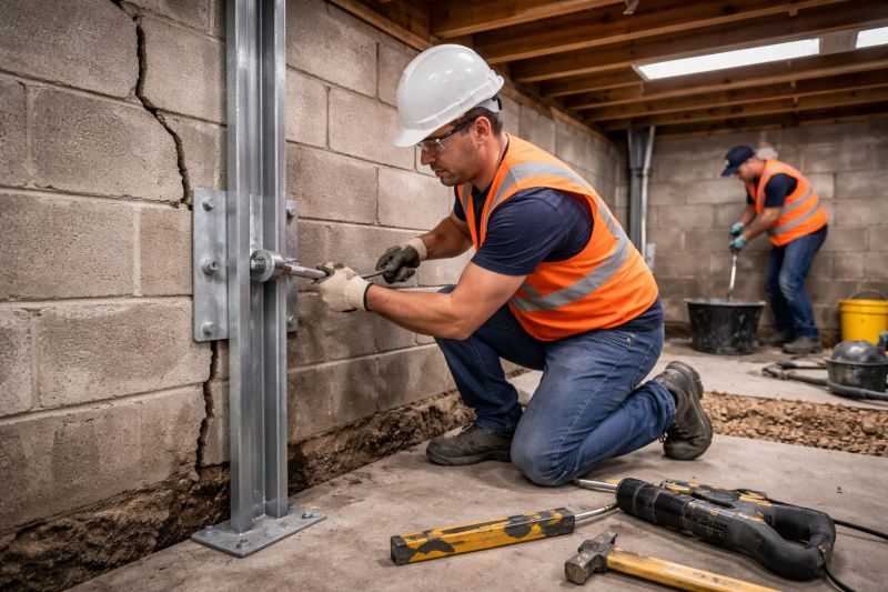 Foundation Structural Repair in Ansted, WV