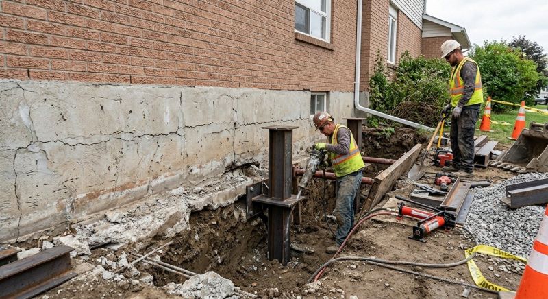 Foundation Structural Repair in Pineville, WV