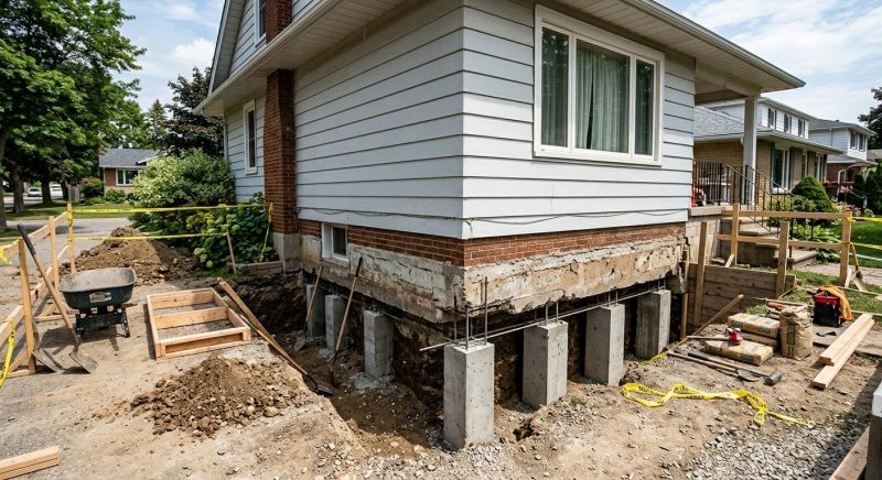Foundation Underpinning in Beckley, WV
