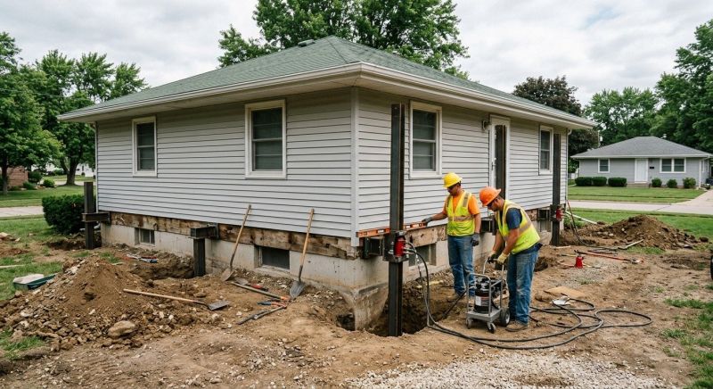 Home Foundation Leveling in Hinton, WV