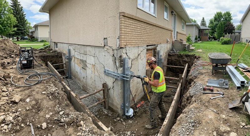 Home Foundation Repair in Ansted, WV