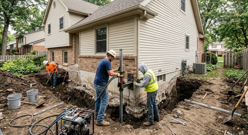 Home Foundation Repair in Fayetteville, WV