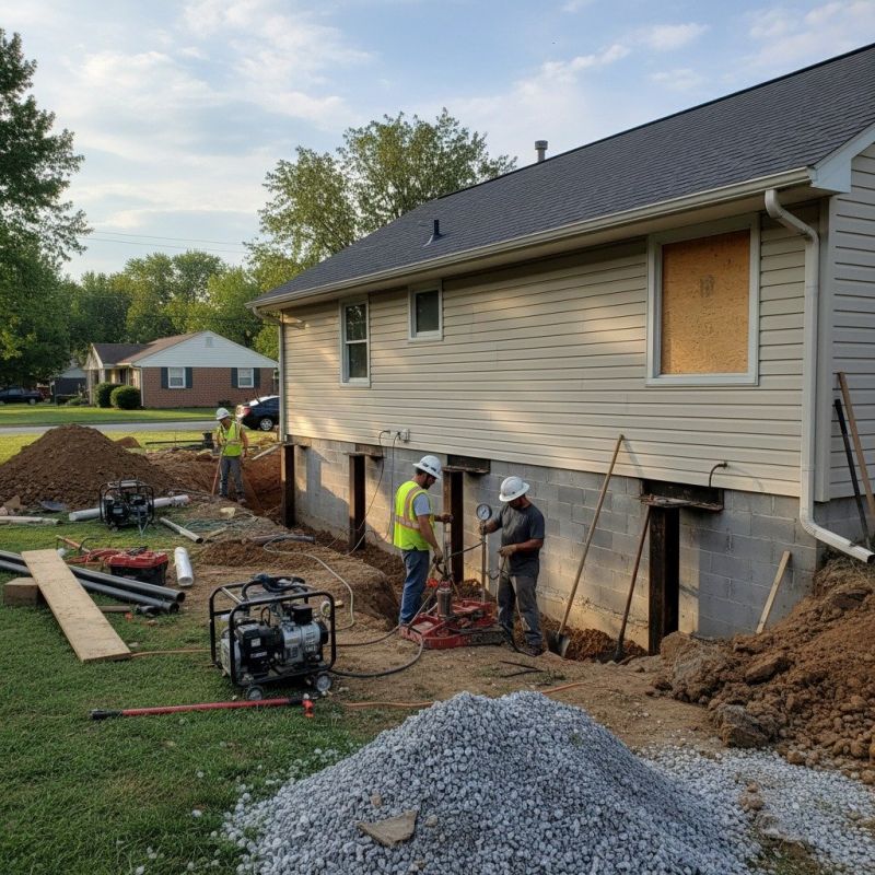 Home Foundation Repair in Fayetteville, WV