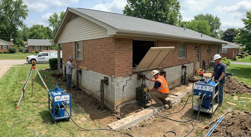 House Foundation Leveling in Beckley, WV