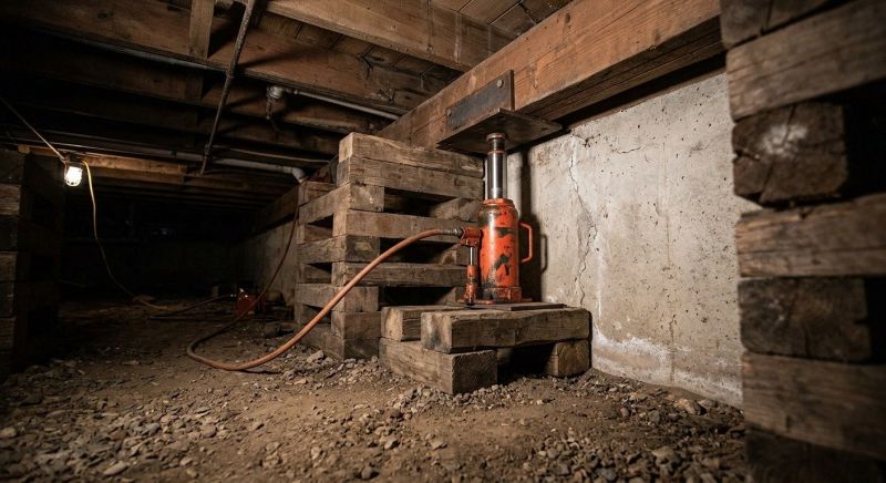House Foundation Leveling in Beckley, WV